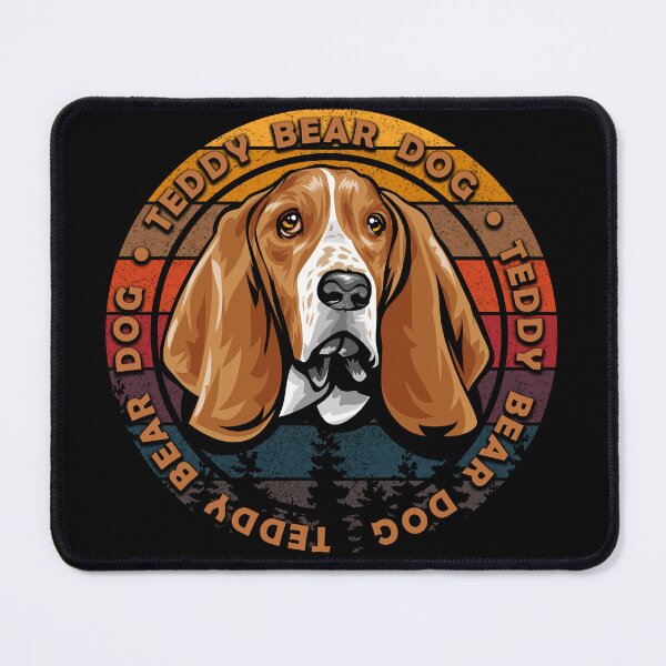 Item preview, Teddy bear dog face distressed sunset retro dog face design style 3 designed and sold by SamRVstore.