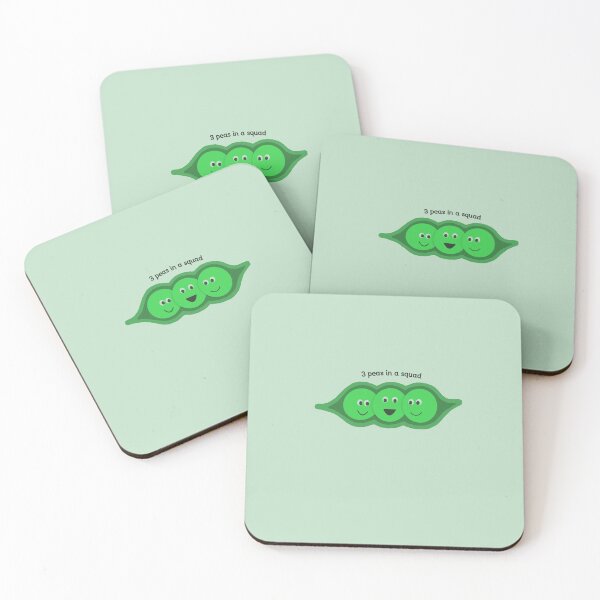 Item preview, 3 peas in a squad designed and sold by MemoriesOfMagic.