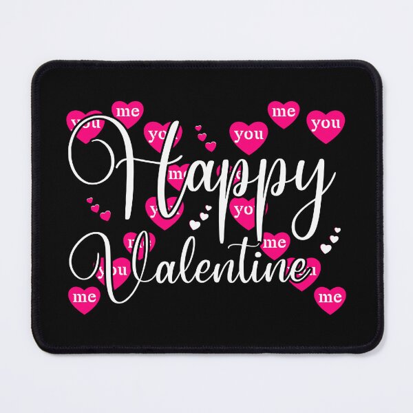 Item preview, Happy Valentine you me black #1 designed and sold by Reang.