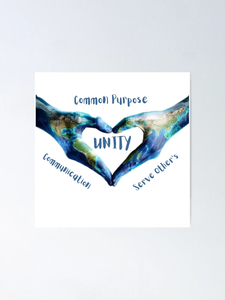 Thumbnail 1 of 3, Poster, Unity designed and sold by CYFNShop.