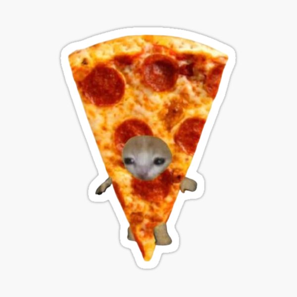 Sad sales pizza cat