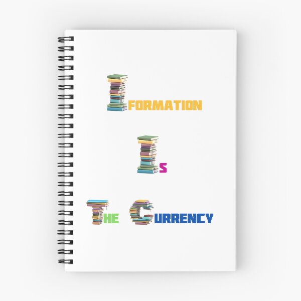 Item preview, Information Is The Currency designed and sold by Chrisblazestore.
