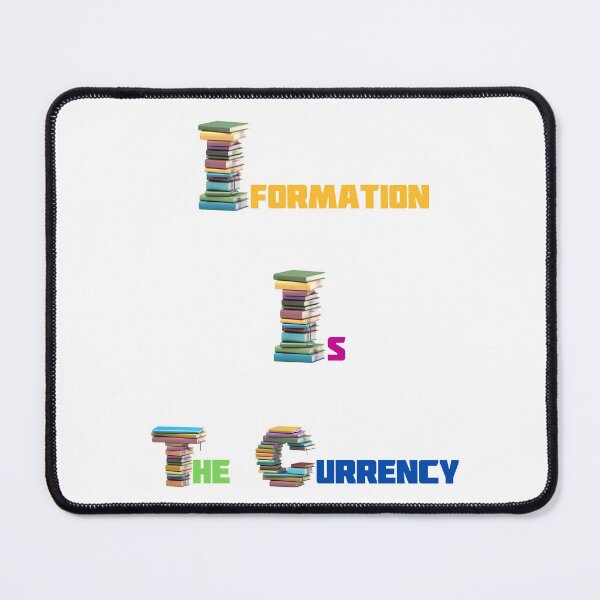 Item preview, Information Is The Currency designed and sold by Chrisblazestore.