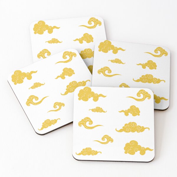 Item preview, Japanese Nimbus Cloud - Illuminating Yellow - Cute Anime Style designed and sold by LudicrousFeed.