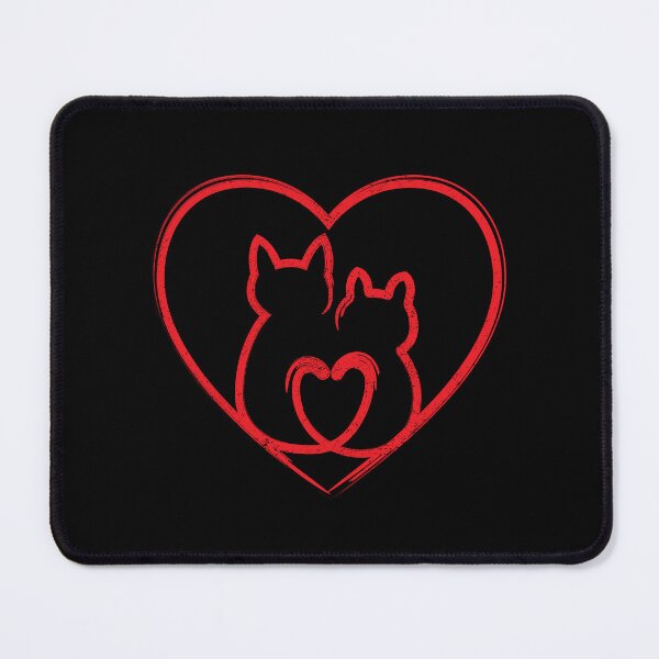 Item preview, Cat Lover Valentine's Day Red Heart designed and sold by jmbeezee.