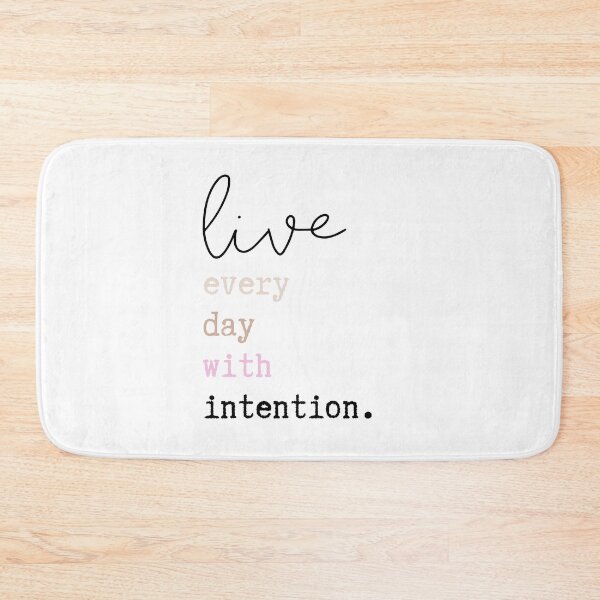 Item preview, live everyday with intention. designed and sold by successmom.