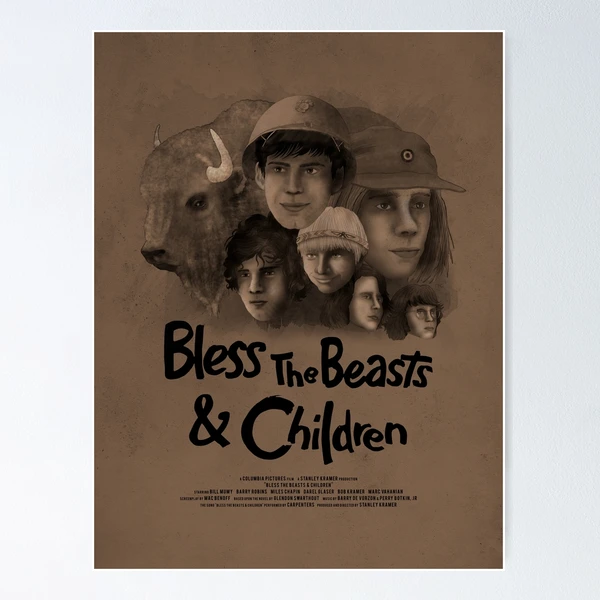 映画ポスター レトロ Bless The Beasts & Children fposter,small,wall_texture,