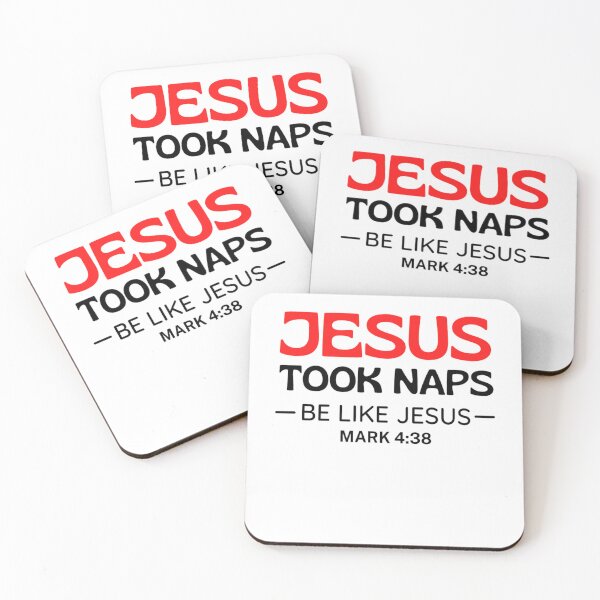 Item preview,  Jesus Took Naps Be Like Jesus Mark 4:38 Funny Jesus Quotes  designed and sold by chetan786.