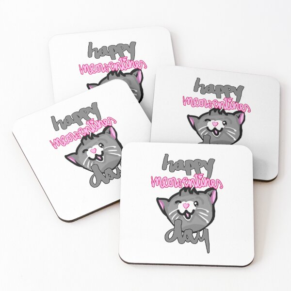 Item preview, Happy Meowentines Day for Valentine's Day / Meowentine's Day! designed and sold by sketchNkustom.