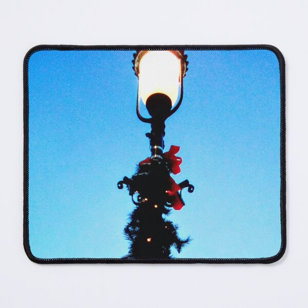 Item preview, Lit LampPost Covered In Garland designed and sold by Cora Gregory.