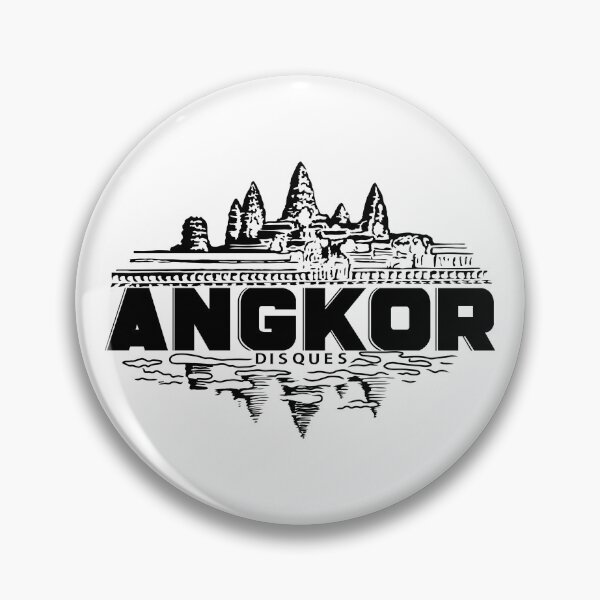 Item preview, Angkor Disques Old Cambodian Record Label from Phnom Penh Angkor Wat designed and sold by RetroBasketball.