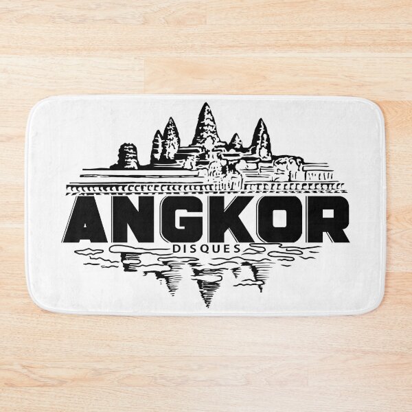 Item preview, Angkor Disques Old Cambodian Record Label from Phnom Penh Angkor Wat designed and sold by RetroBasketball.