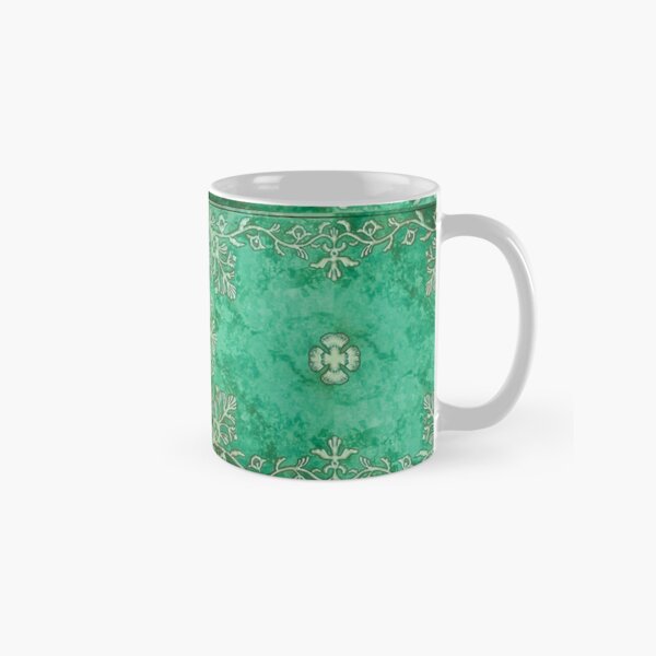 Personalized Glass Irish Coffee Mugs - Four Leaf Clover