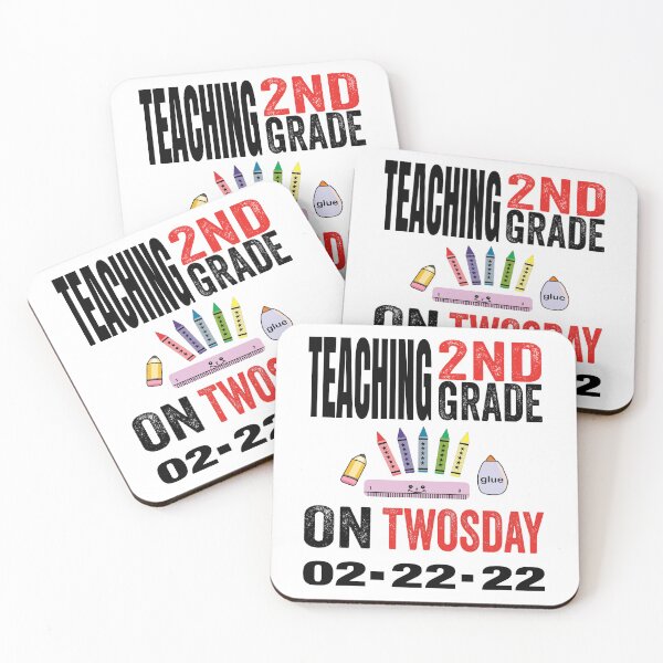 Item preview, Teaching 2nd grade on twosday 02-22-22 or Tuesday designed and sold by TJHstudio.