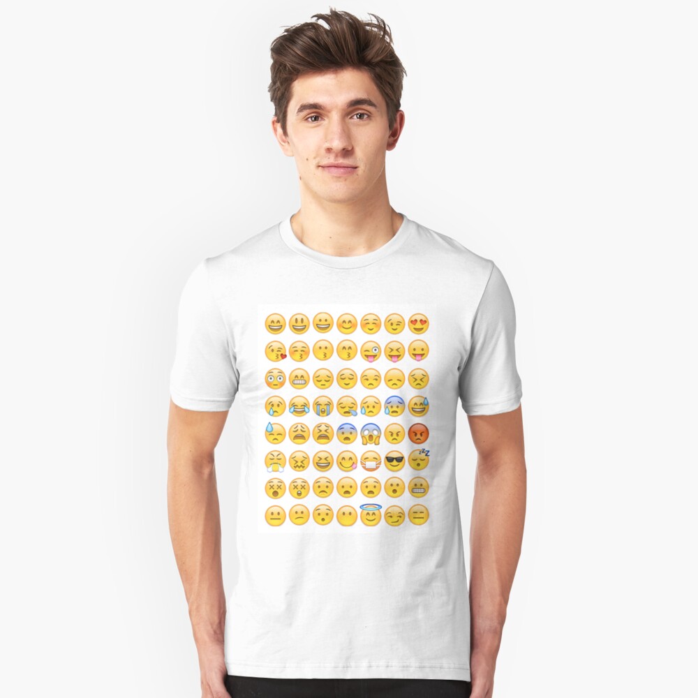 custom emoji t shirt