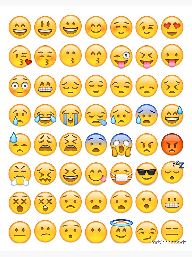 Stickers autocollants Emoji