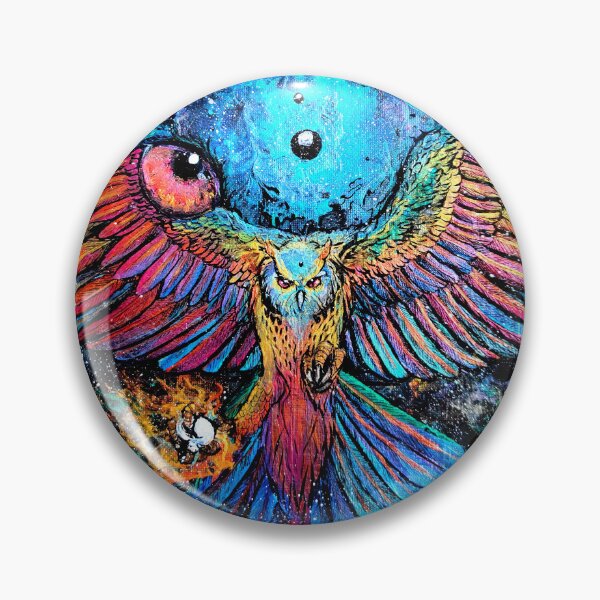 Item preview, Cosmic Horned Owl designed and sold by terigrimm.