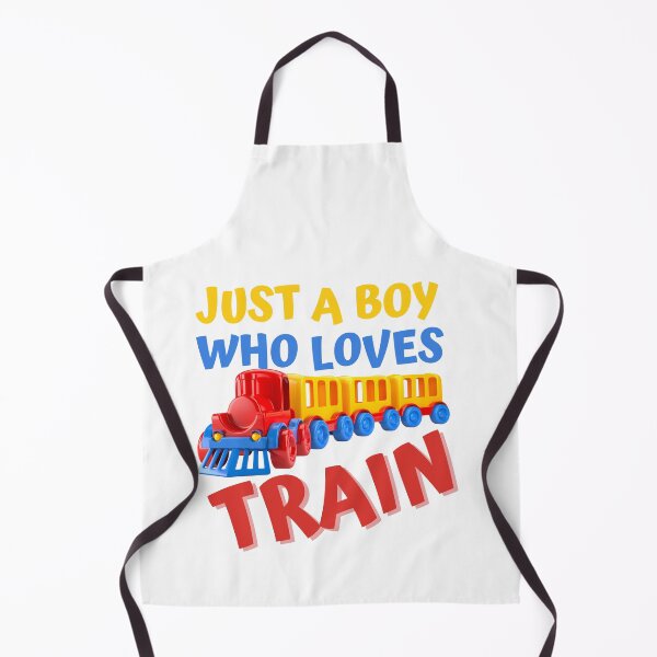 Item preview, Just A Boy Who Loves Train designed and sold by SweetAndSpice.