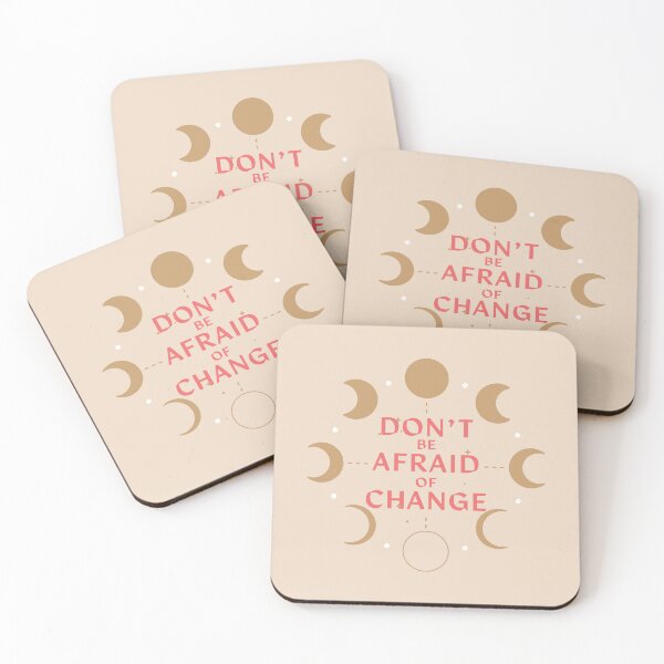 Item preview, Don't be afraid of change moon phases designed and sold by SmallOrbit.