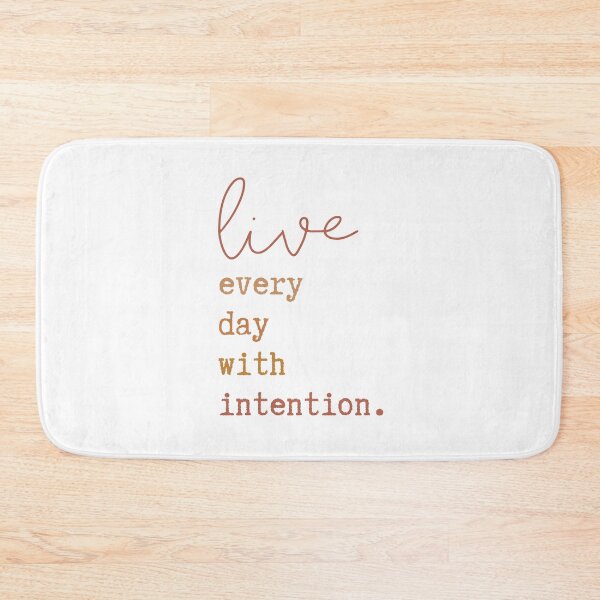 Item preview, live everyday with intention. designed and sold by successmom.