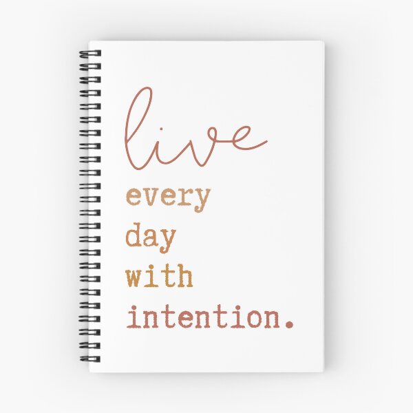 Item preview, live everyday with intention. designed and sold by successmom.