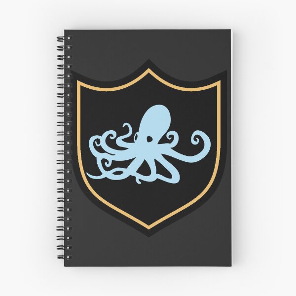 Item preview, Blue Medieval Octopus Sigil designed and sold by Chubuter.