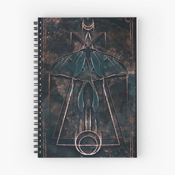 Item preview, Vintage Art Deco Luna Moth designed and sold by VexAmanita.
