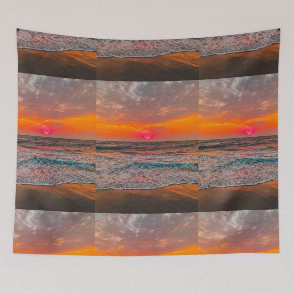Item preview, Beautiful Tropical Ocean Sunset designed and sold by newburyboutique.
