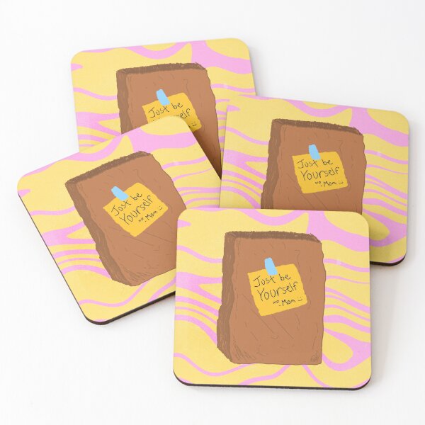 Item preview, Just be yourself - love Mom :) Lunchbag post it note designed and sold by SmallOrbit.