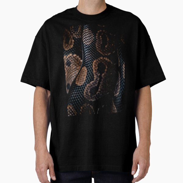 Shiny snake skin Oversized T-Shirt