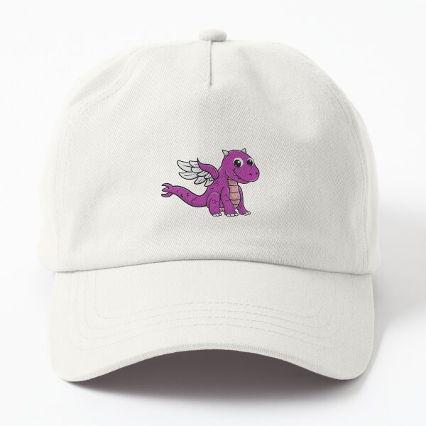 Tiny Dragon Purple Dad Hat