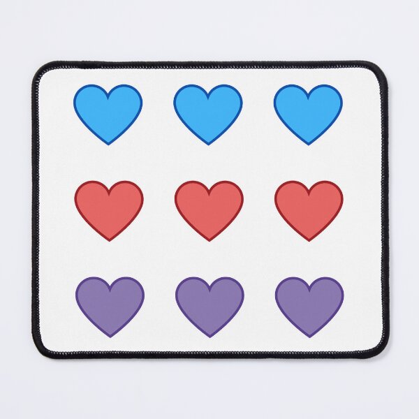 Item preview, Simple Multicolor Hearts designed and sold by JanviRamani.