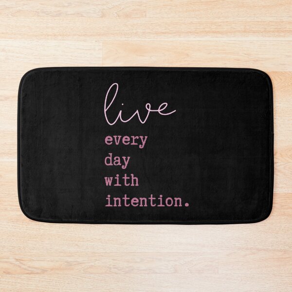 Item preview, live every day with intention.  designed and sold by successmom.