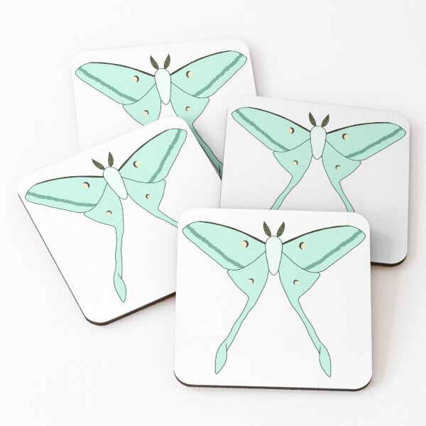 Item preview, Celestial moon moth  designed and sold by MossCosmos.