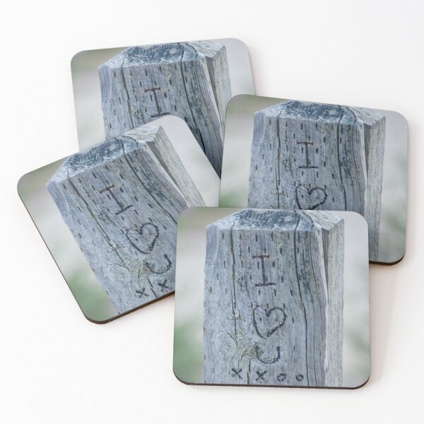 Item preview, I love you carving designed and sold by JulieAnnPix.