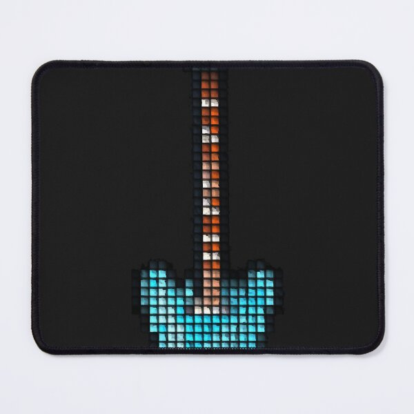 Item preview, Carrelage Pixel Blue Gibson DG Guitare Montant T-shirt classique designed and sold by Cheyeall.