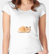 Hamster Women's Fitted Scoop T-Shirt