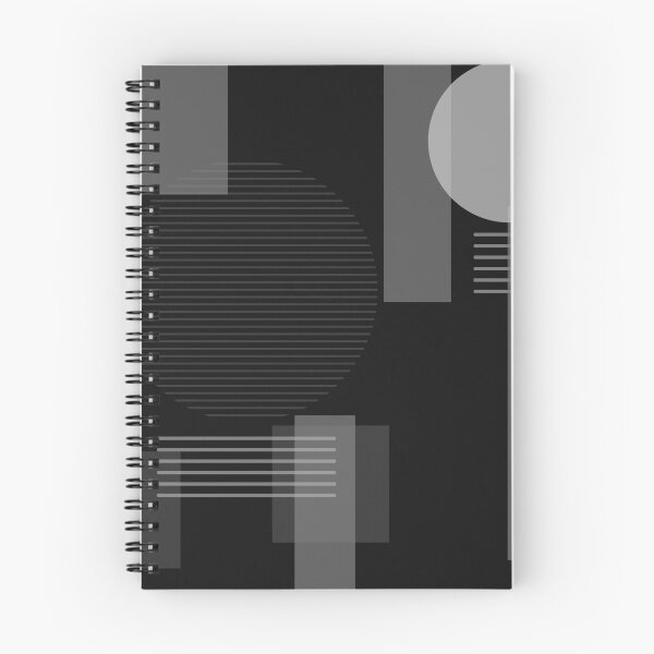 Item preview, Black and Grey Tones Squares and Circles designed and sold by CoffeeWires.