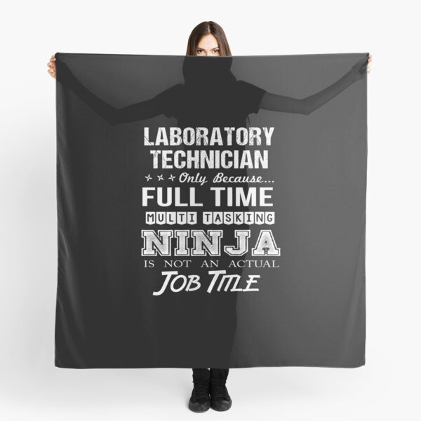 Item preview, Laboratory Technician T Shirt - Ninja Job Gift Item Tee designed and sold by ritterdick.