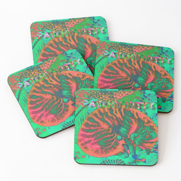 Item preview, Abstract calm cat designed and sold by Jacinta hunt.