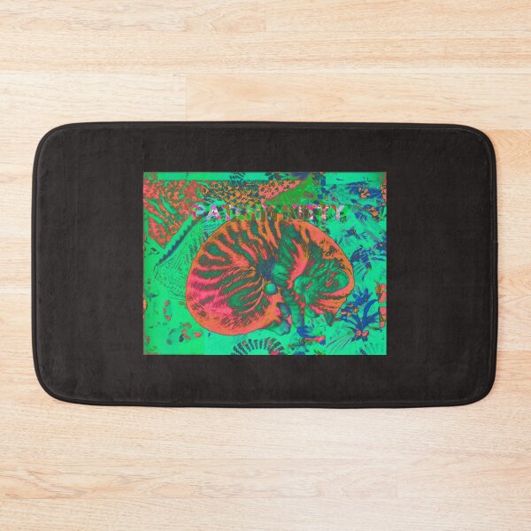 Item preview, Abstract calm cat designed and sold by Jacinta hunt.