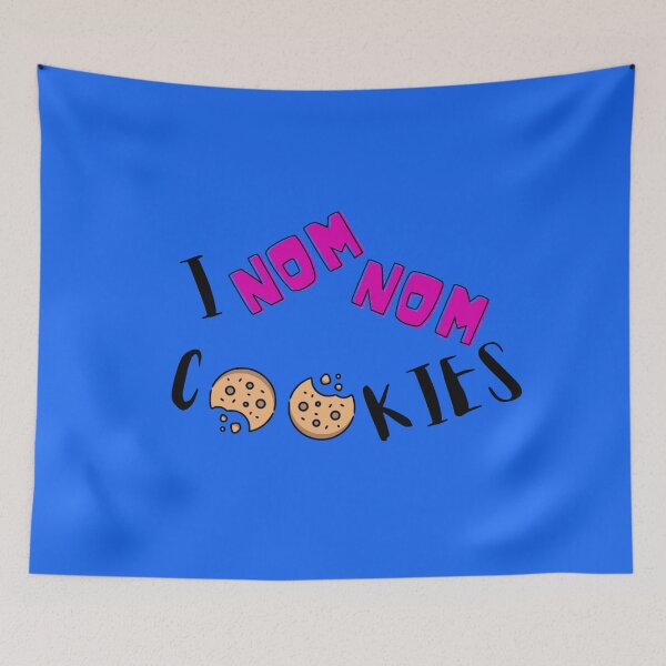 Item preview, I Nom Nom Cookies - Funny Quotes designed and sold by LMoonDesigns.