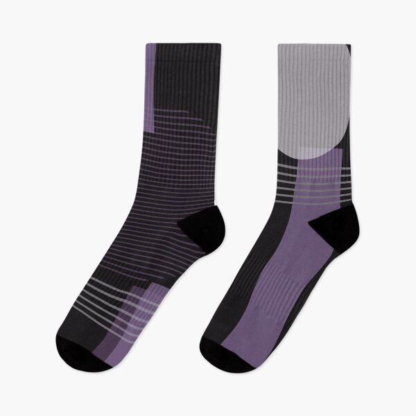 Item preview, Black and Purple Tones Squares and Circles designed and sold by CoffeeWires.