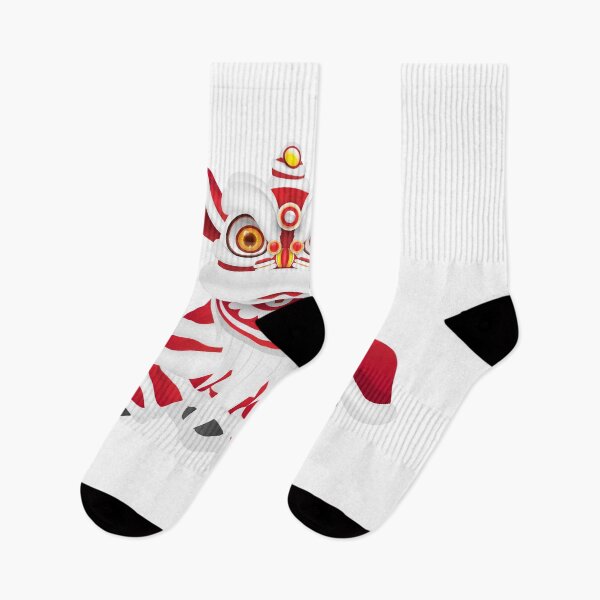 Item preview, Lion Dance Head Festival Happy Chinese New Year - White designed and sold by johnta17.