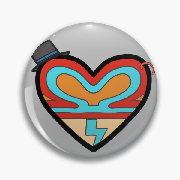Item preview, Glamrock Freddy Heart designed and sold by justagremlin.