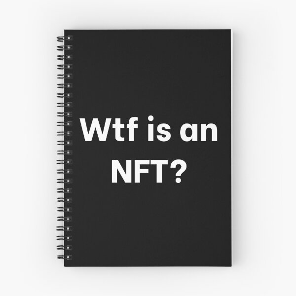 Item preview, Wtf is an NFT? designed and sold by Jonathan Dessins.