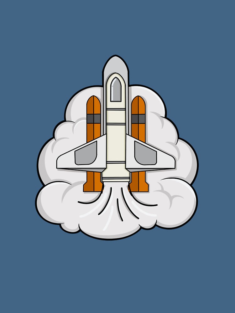 Thumbnail 4 of 4, iPhone Case, Space Shuttle designed and sold by RenoSong.