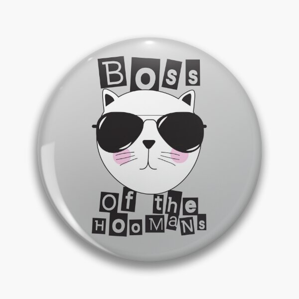 Item preview, Boss of the Hoomans Cat designed and sold by clothingyouneed.com.