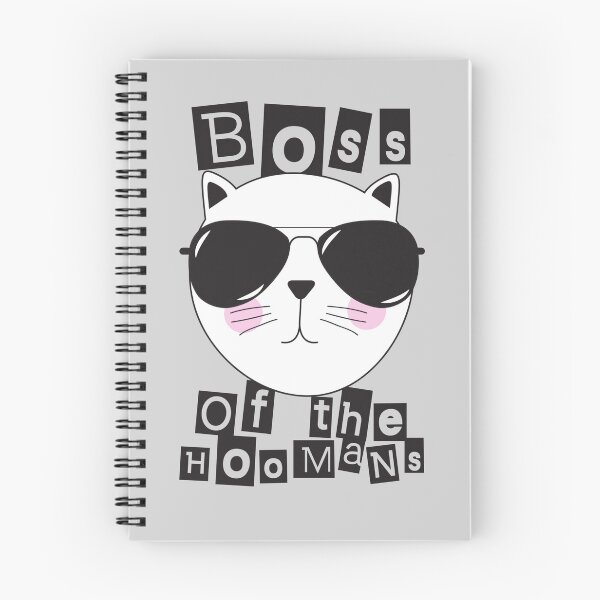 Item preview, Boss of the Hoomans Cat designed and sold by clothingyouneed.com.