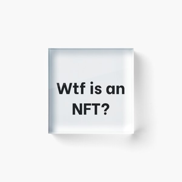 Item preview, Wtf is an NFT designed and sold by Jonathan Dessins.